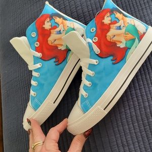 The little Mermaid Ariel new size 7 shoes.
